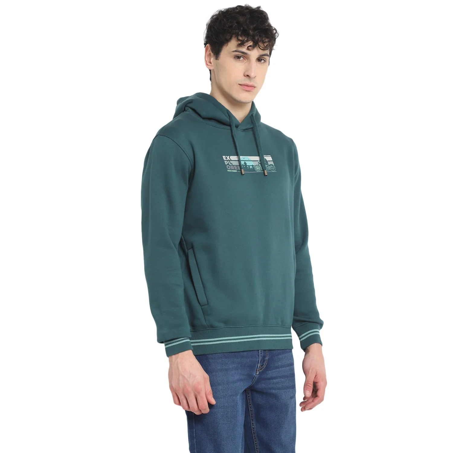 Red Chief Teal Green Sweatshirt for Men 8310188 G00438 - Image 6