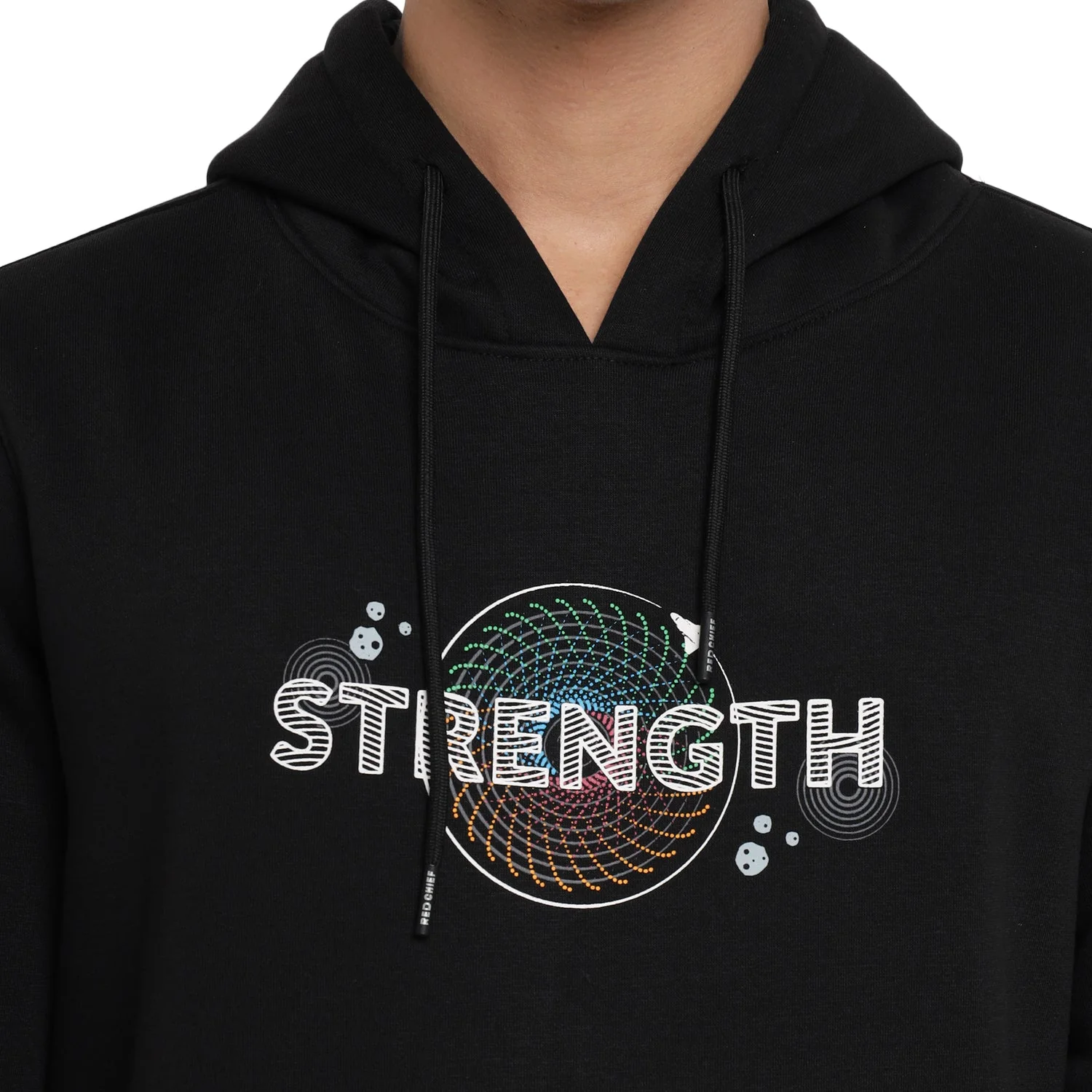 Red Chief Black Sweatshirt for Men 8310214 001 - Image 8
