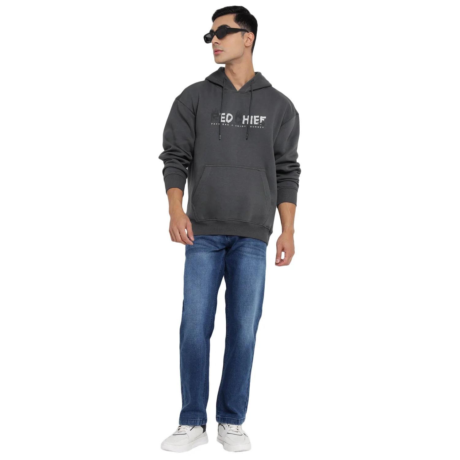Red Chief Gray Sweatshirt for Men 8310215 005 - Image 2