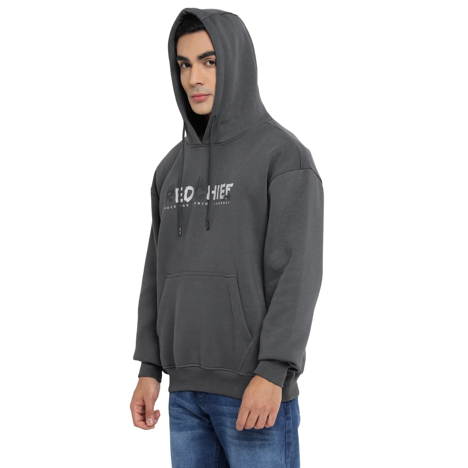Red Chief Gray Sweatshirt for Men 8310215 005 - Image 7