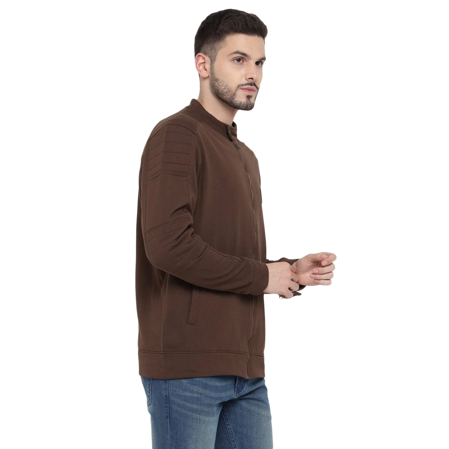 Red Chief Brown Sweatshirt for Men 8310216 003 - Image 4