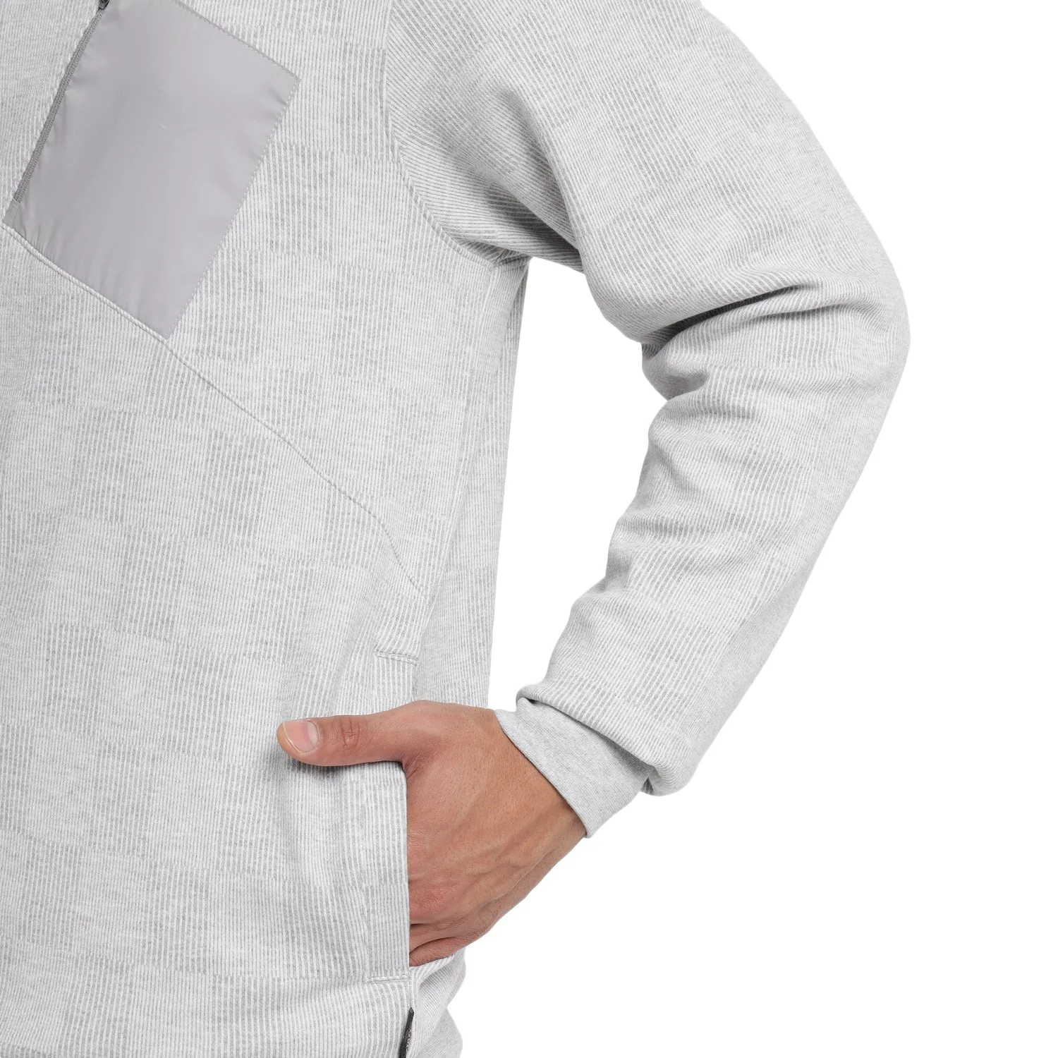 Red Chief Grey Milange Sweatshirt for Men 8310217 G00378 - Image 5