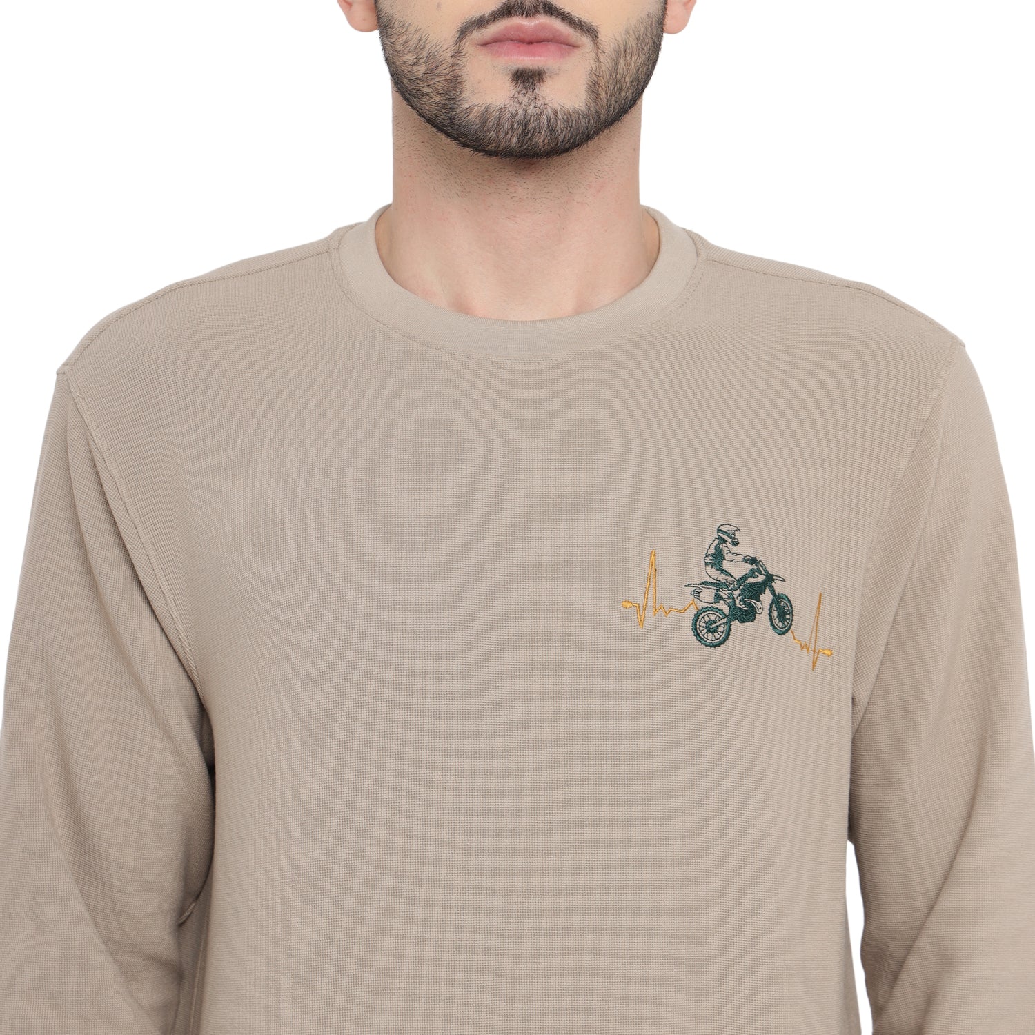 Red Chief Fawn Sweatshirt for Men 8310218 G0016 - Image 4