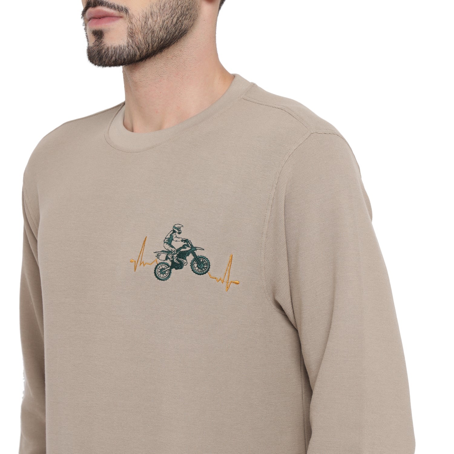 Red Chief Fawn Sweatshirt for Men 8310218 G0016 - Image 5