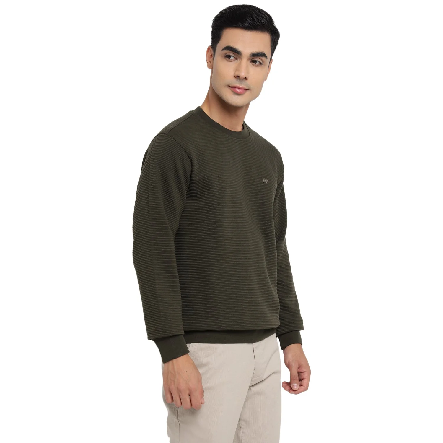Red Chief Olive Sweatshirt for Men 8310220 124 - Image 10