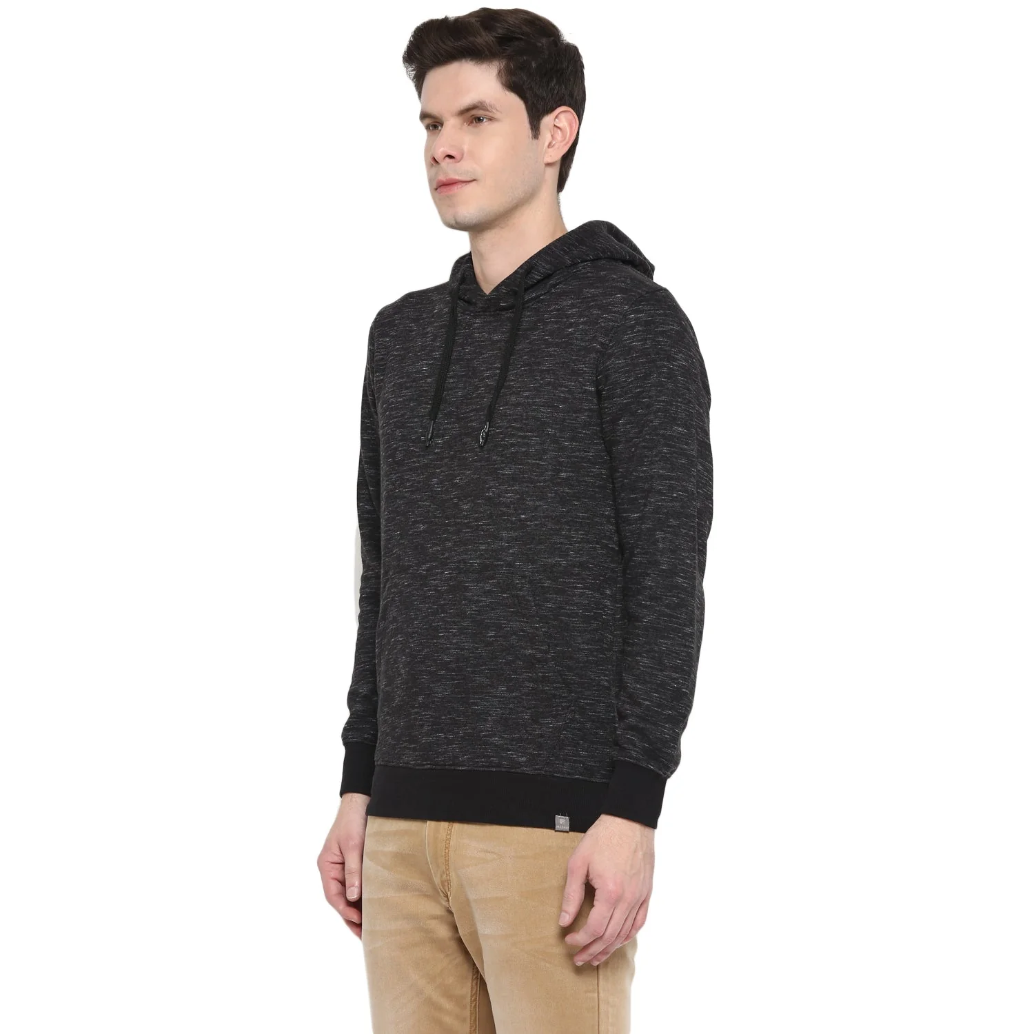 Red Chief Jet Black Texture Sweatshirt for Men O8310007 G0021 - Image 5