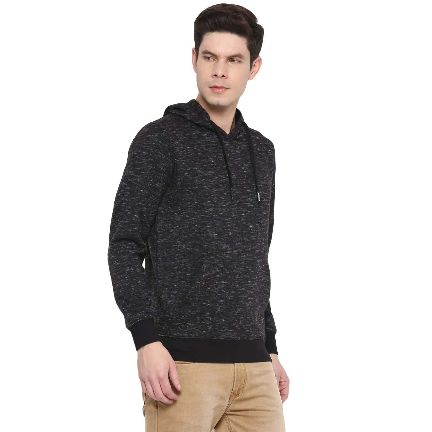 Red Chief Jet Black Texture Sweatshirt for Men O8310007 G0021 - Image 6