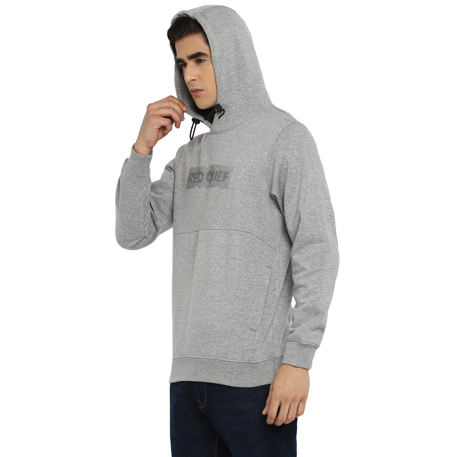 Red Chief Gray Solid Sweatshirt for Men O8310024 005 - Image 5