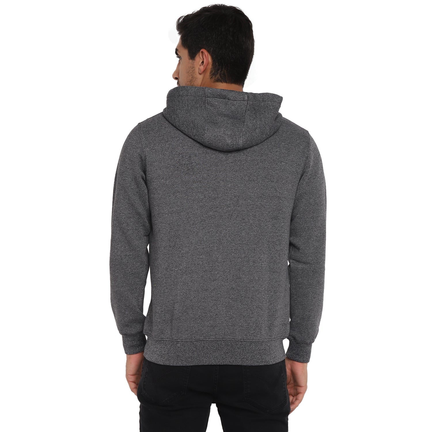 Red Chief Black/Gray Texture Sweatshirt for Men O8310027 104 - Image 4