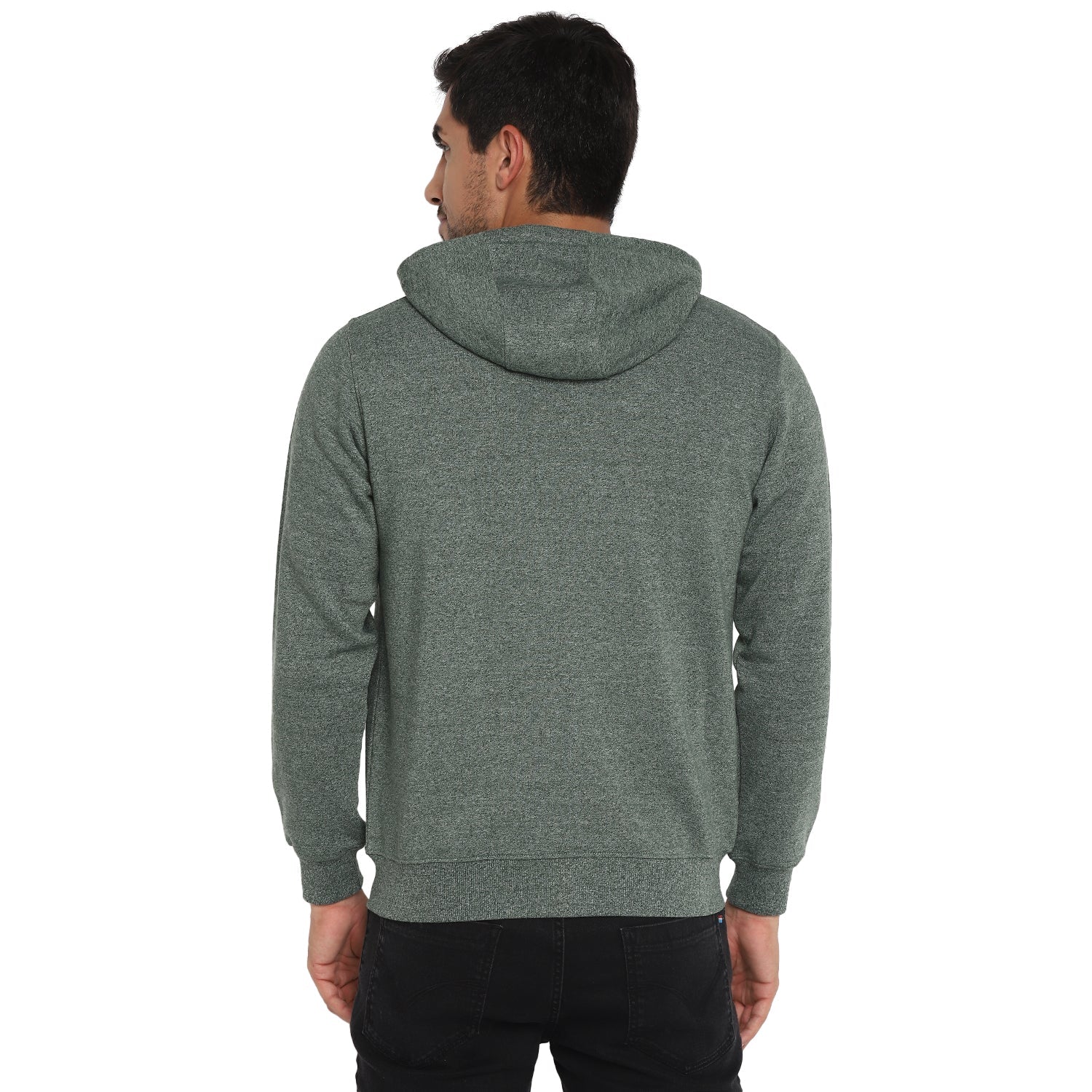 Red Chief Olive Texture Sweatshirt for Men O8310027 124 - Image 4