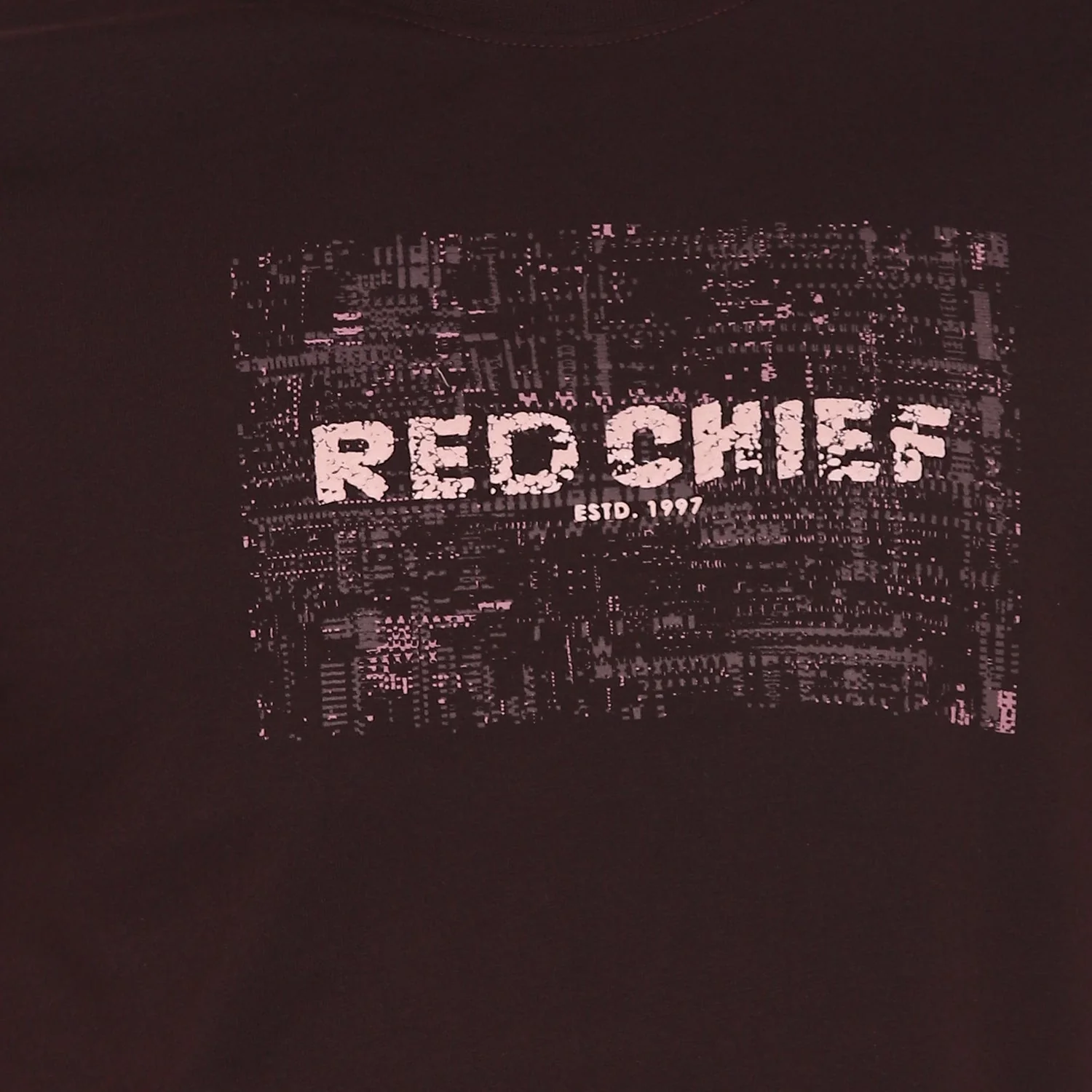 Red Chief Brown Solid T-Shirt for Men O-8220042 003 - Image 8