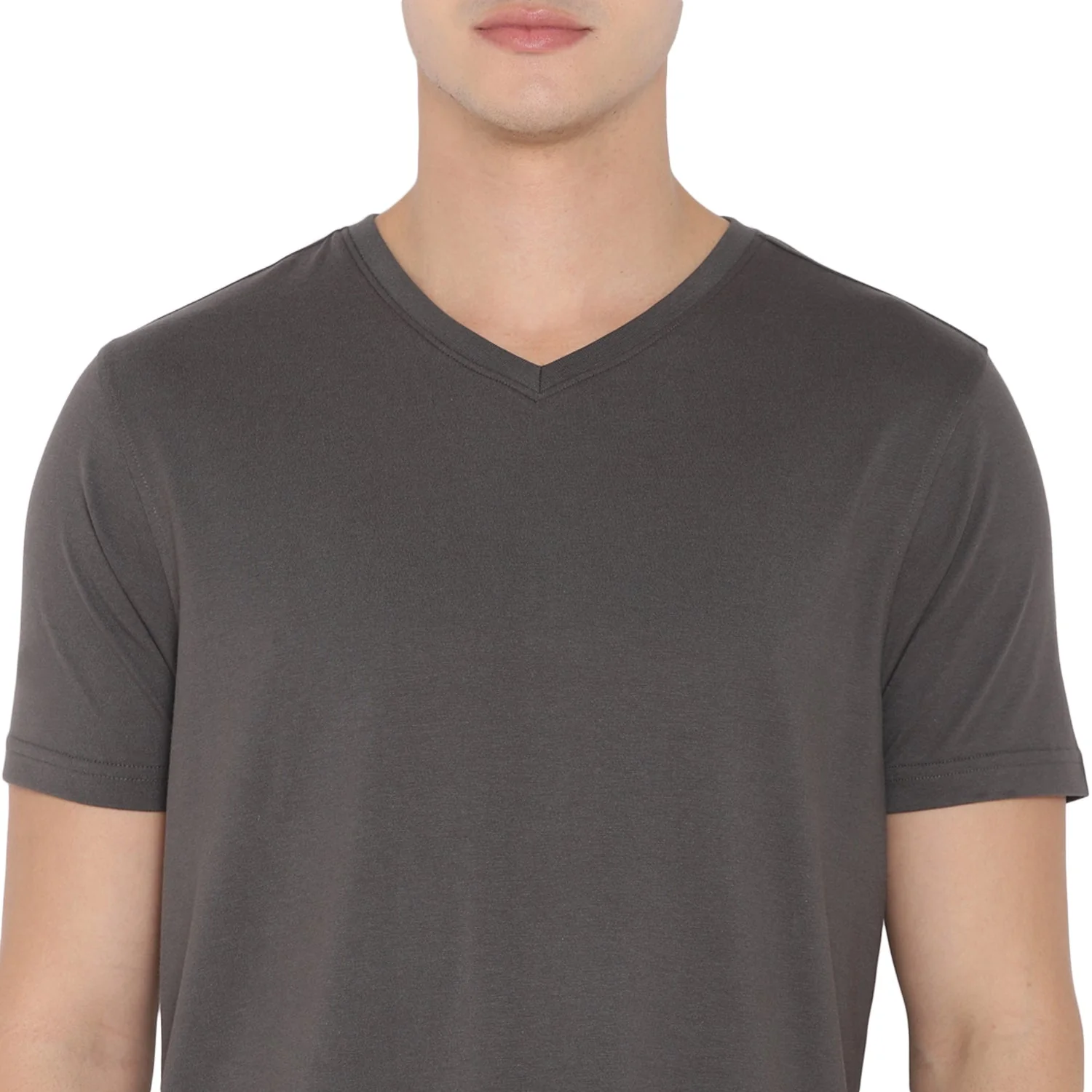 Red Chief Gray T-Shirt for Men O-8220052 005 - Image 7
