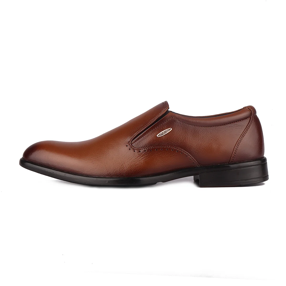 Red Chief Leather Low Ankle Slip On Tan Formal Shoes For Men |RC1945 006 - Image 7