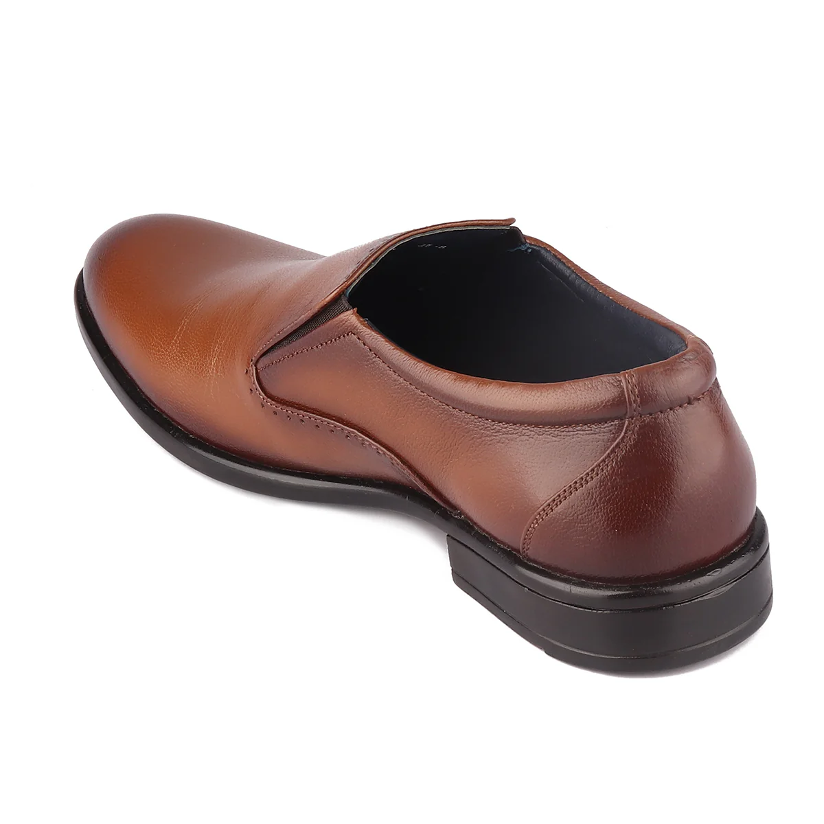 Red Chief Leather Low Ankle Slip On Tan Formal Shoes For Men |RC1945 006 - Image 9