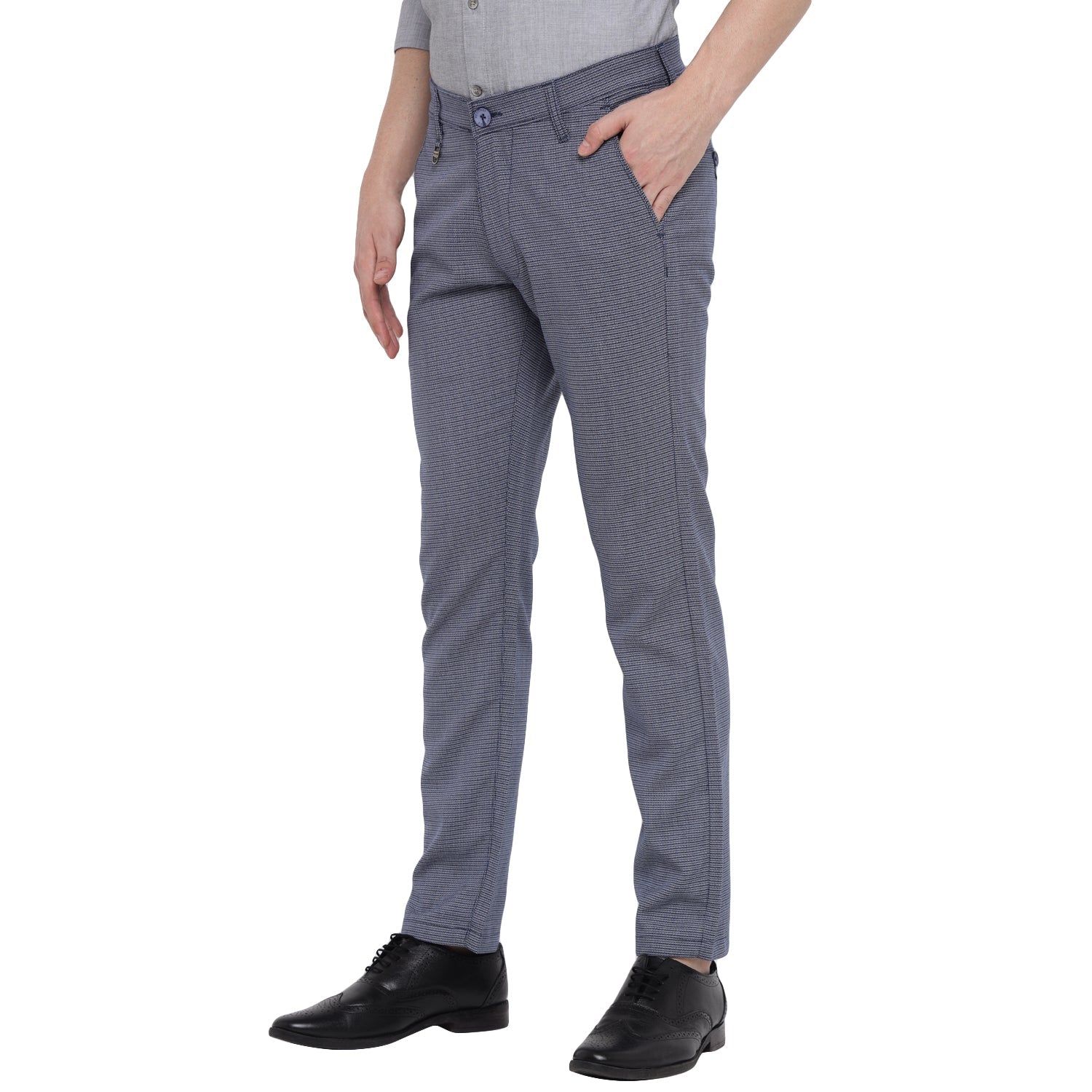 Red Chief Blue/White Trouser for Men OT8560053 1306 - Image 5