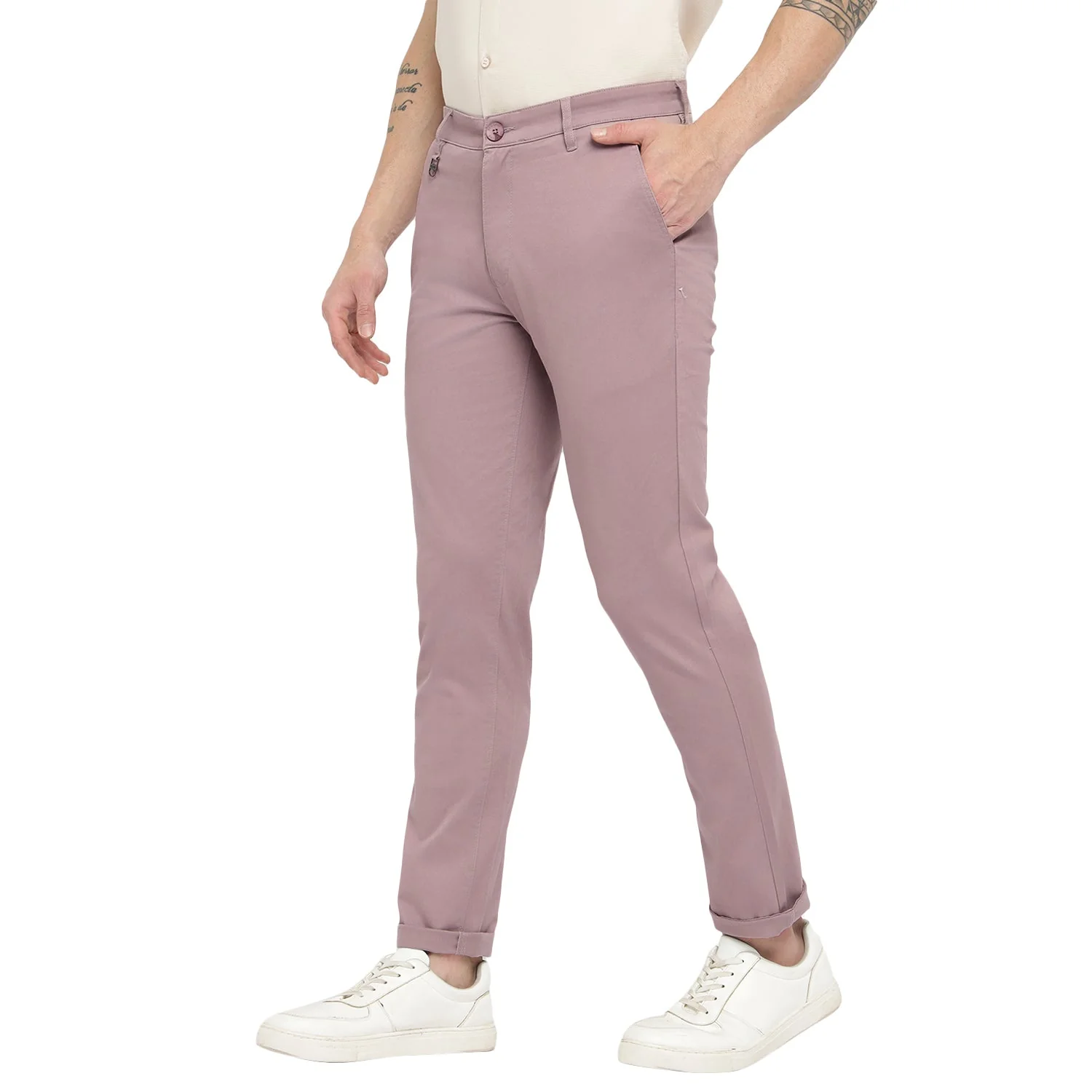Red Chief Peach Trouser for Men OT8560059 G00127 - Image 5