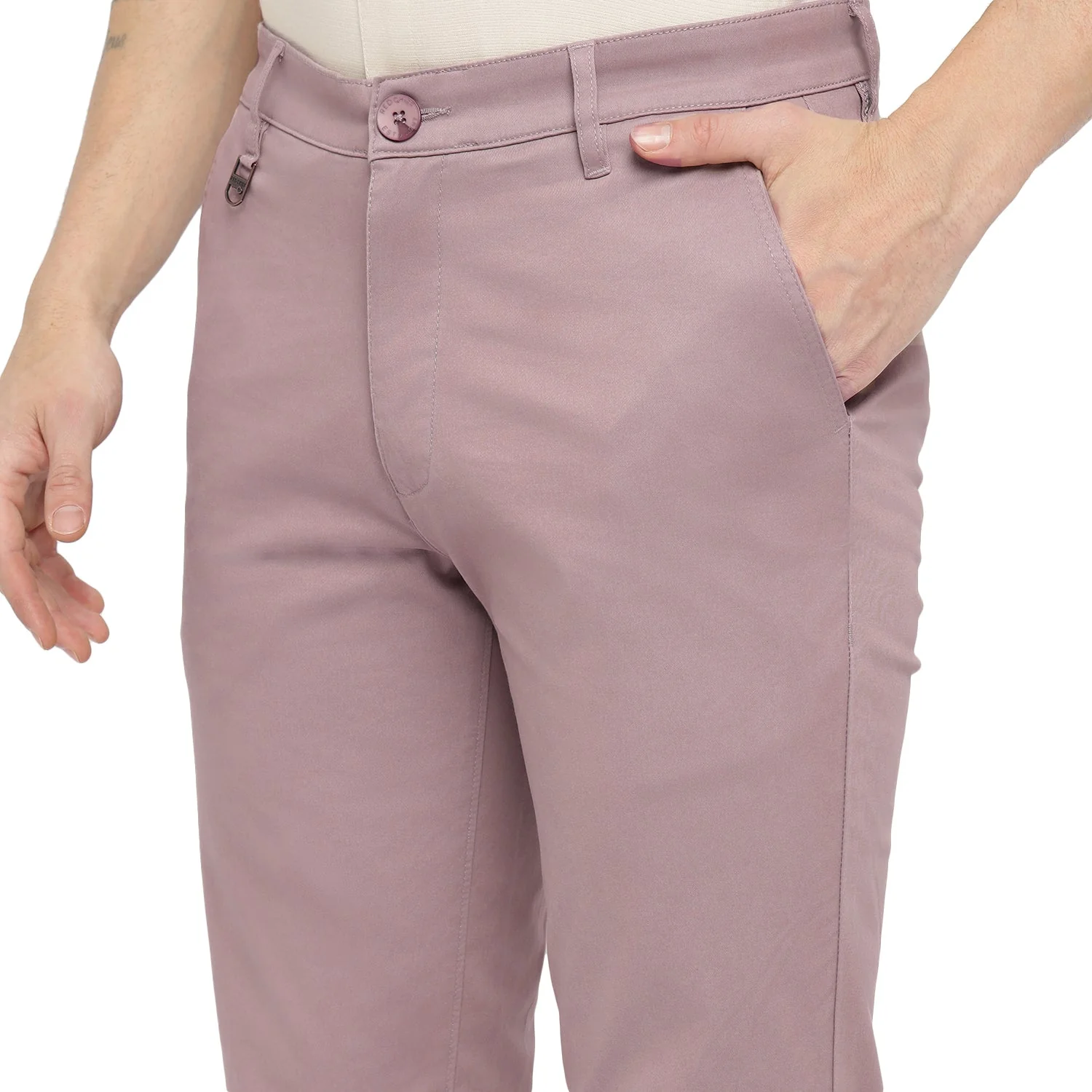 Red Chief Peach Trouser for Men OT8560059 G00127 - Image 7
