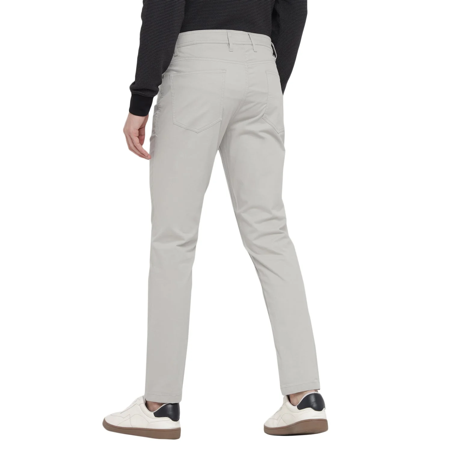 Red Chief Gray Trouser for Men T8560164 005 - Image 4