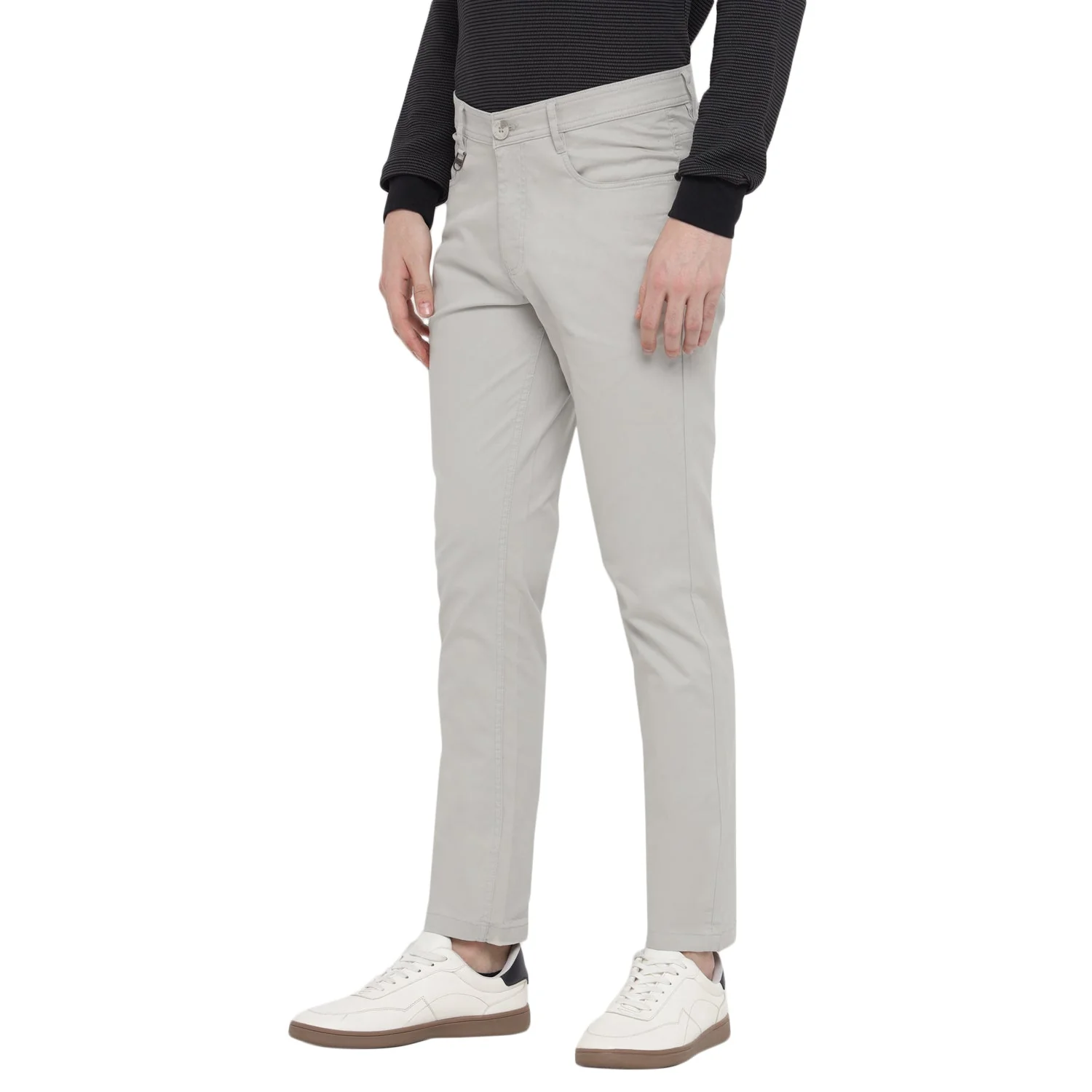 Red Chief Gray Trouser for Men T8560164 005 - Image 5