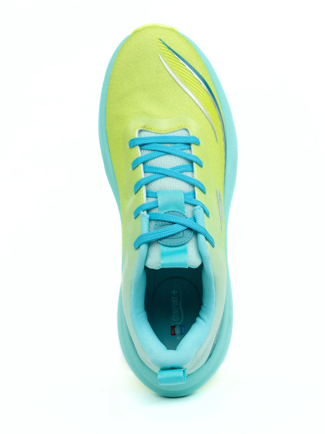 Red Chief Sports Green-Blue Running Shoes For Men R1703 F050 - Image 7