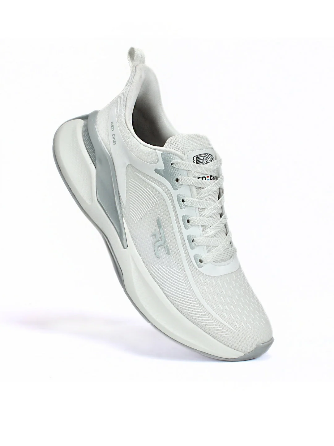 Red Chief Sports Off White Running Shoes For Men R1705 151 - Image 4