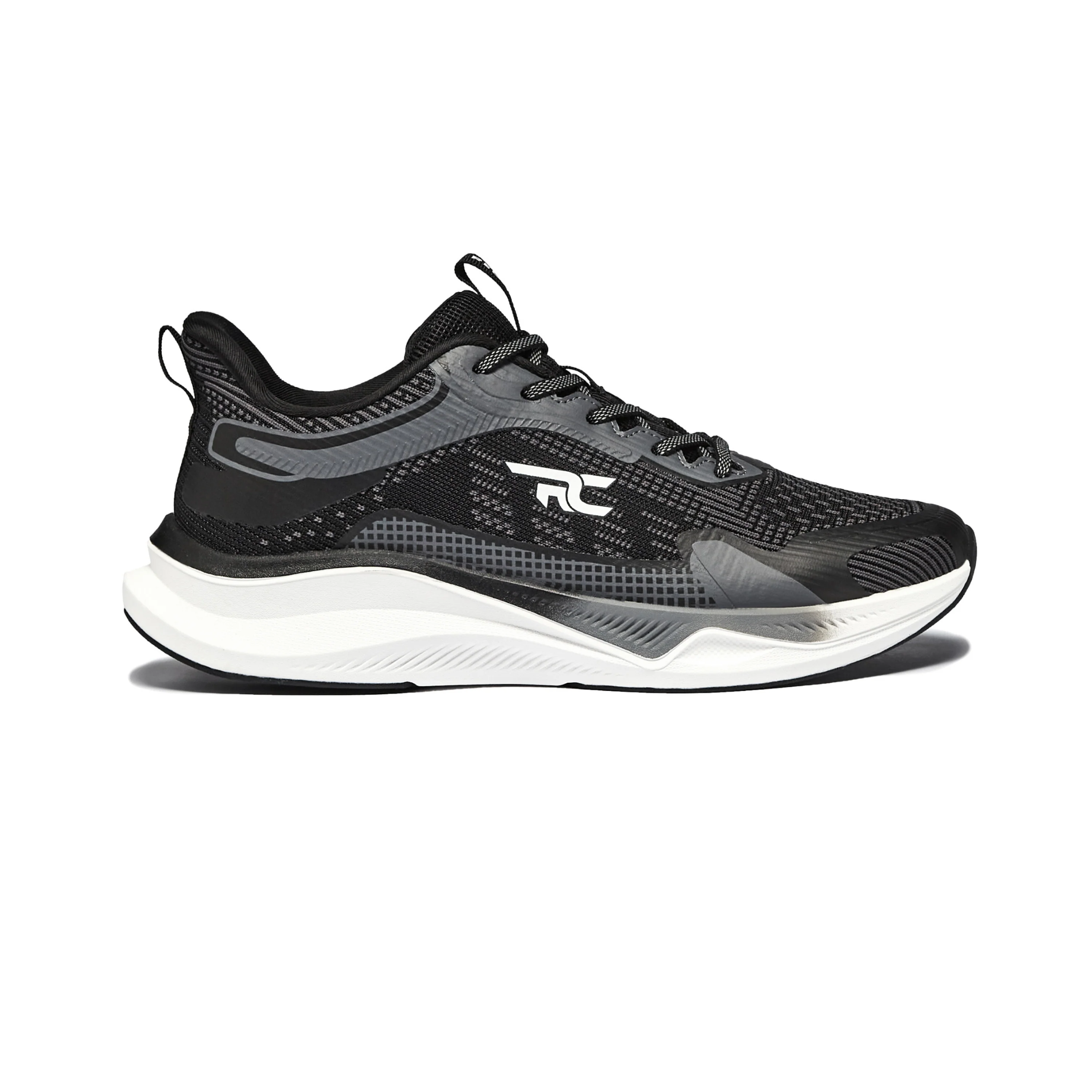 Red Chief Sports Black Running Shoes For Men R1709 001
