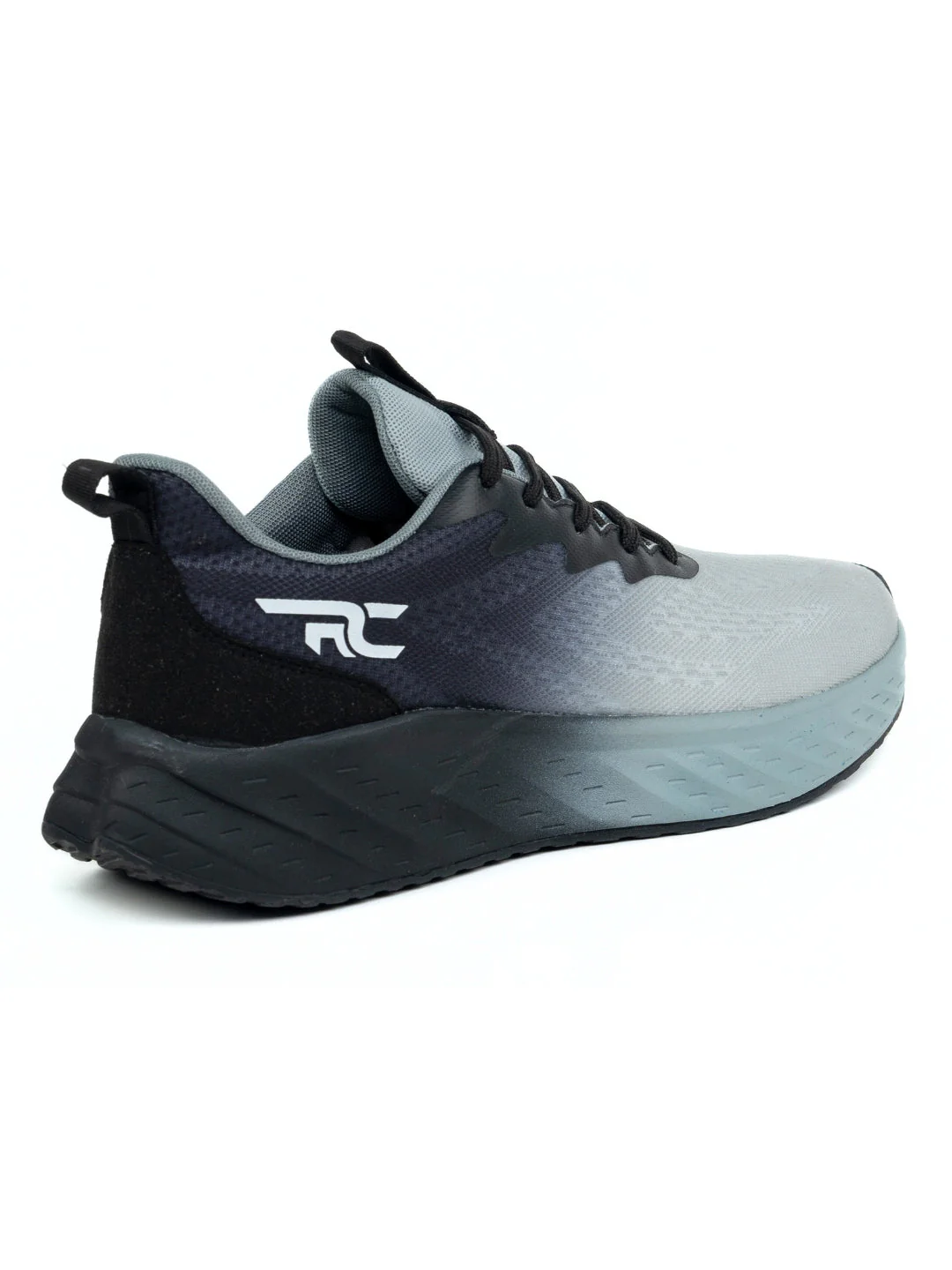Red Chief Sports Black-Gray Running Shoes For Men R1712 F019 - Image 9