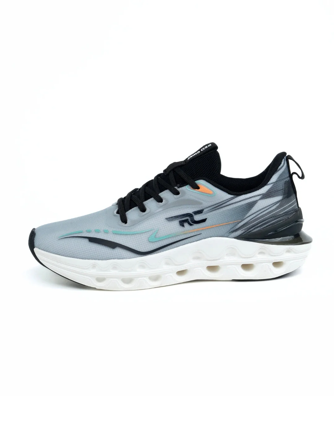 Red Chief Sports Blue-White Running Shoes For Men R1721 F028 - Image 3