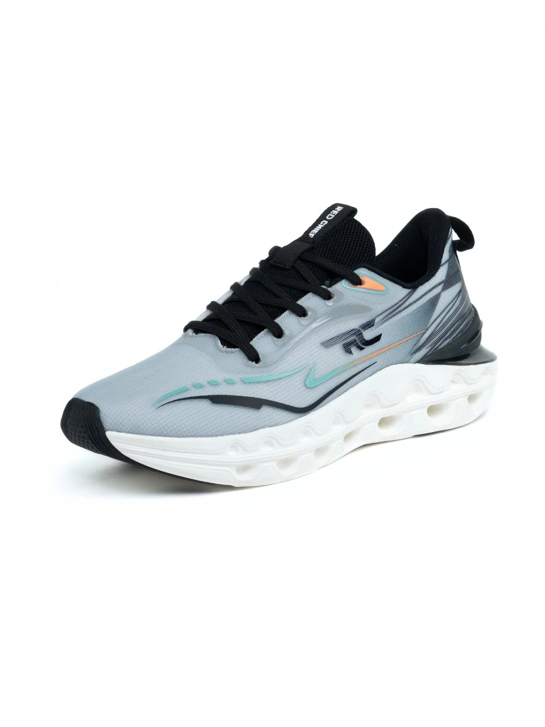 Red Chief Sports Blue-White Running Shoes For Men R1721 F028 - Image 5