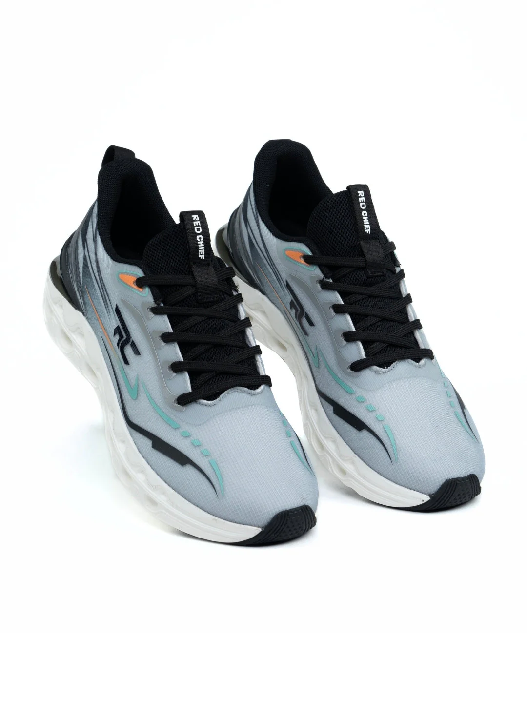 Red Chief Sports Blue-White Running Shoes For Men R1721 F028 - Image 6