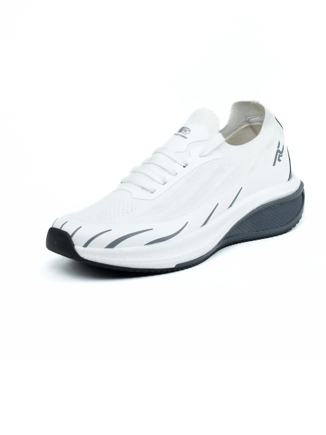 Red Chief Sports White Running Shoes For Men R1723 057 - Image 6