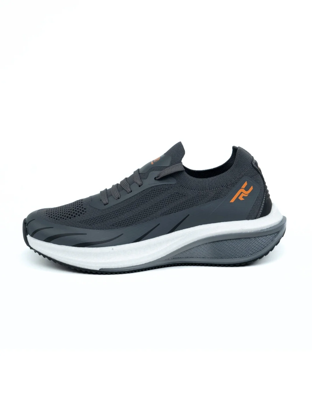 Red Chief Sports Dark Gray Running Shoes For Men R1723 F031 - Image 4