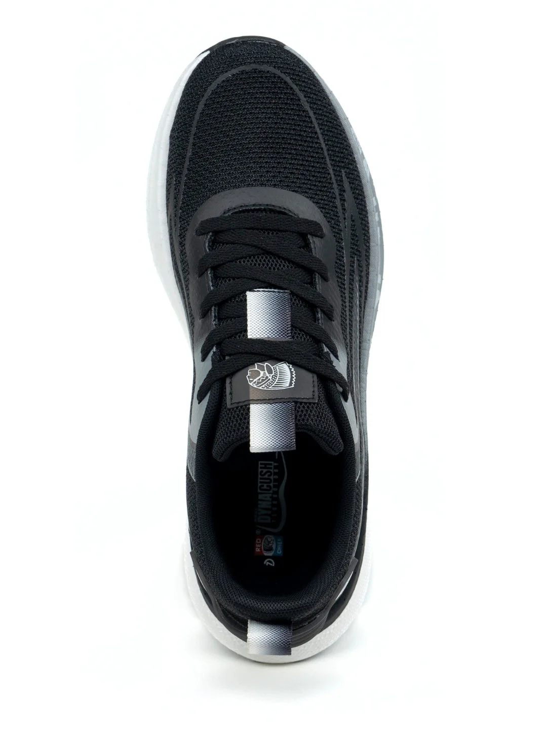 Red Chief Sports Black-Gray Running Shoes For Men R1725 F019 - Image 7