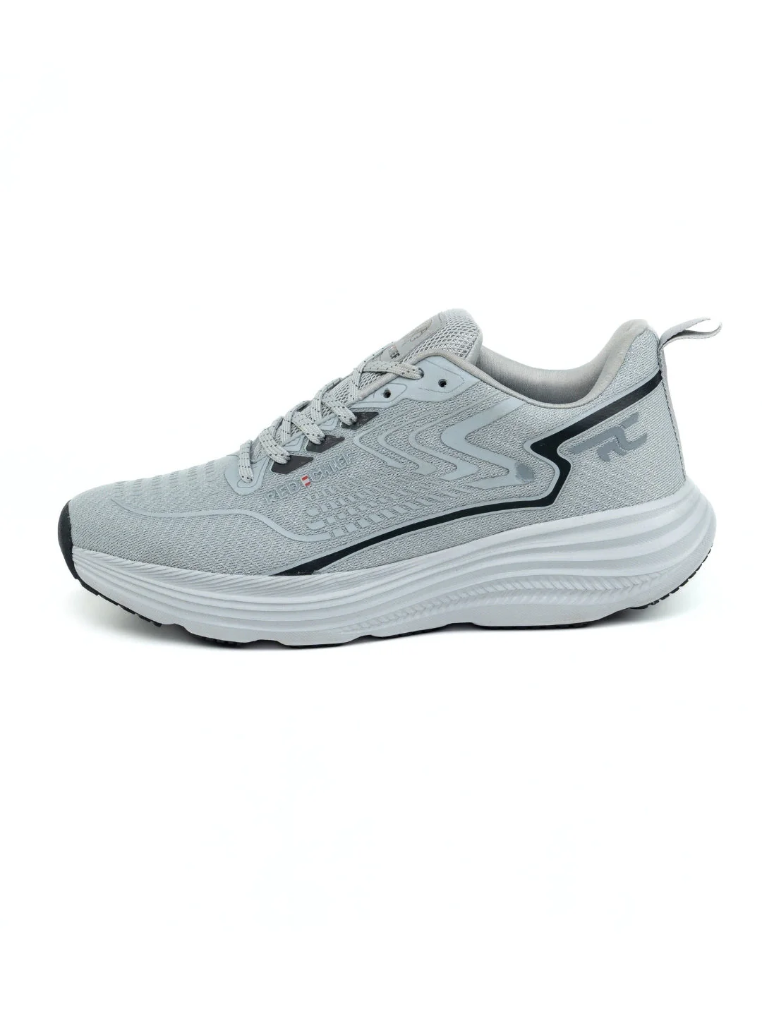 Red Chief Sports Gray Running Shoes For Men R1726 CC28 - Image 3