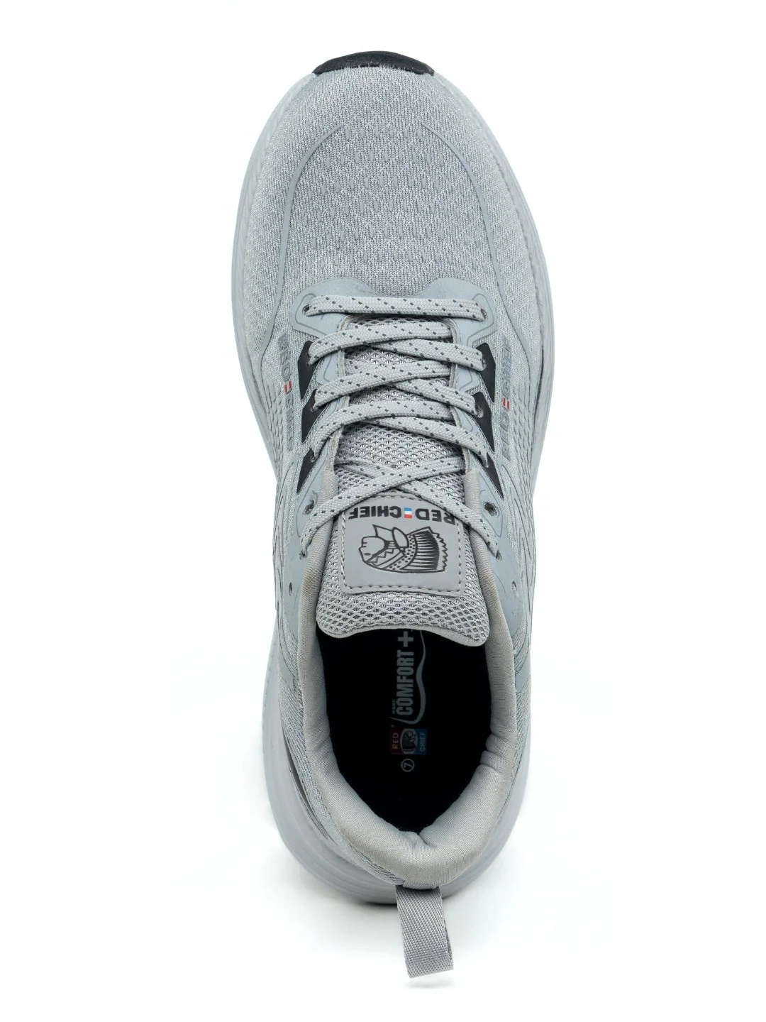Red Chief Sports Gray Running Shoes For Men R1726 CC28 - Image 7