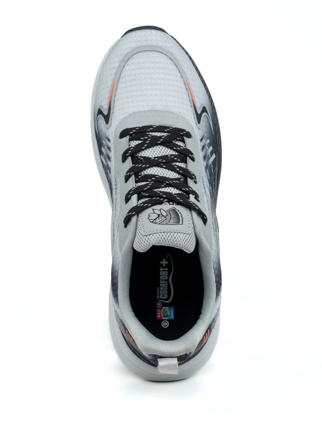 Red Chief Sports Gray/Gray Running Shoes For Men R1727 CC88 - Image 8