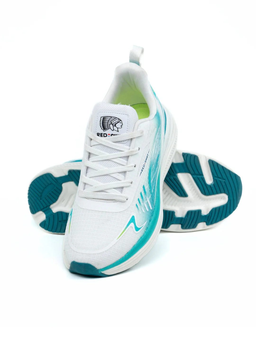 Red Chief Sports Cosmo Green Running Shoes For Men R1727 CC89 - Image 3
