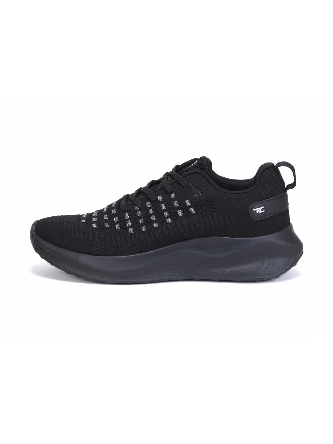 Red Chief Sports Black Running Shoes For Men R1728 001 - Image 3