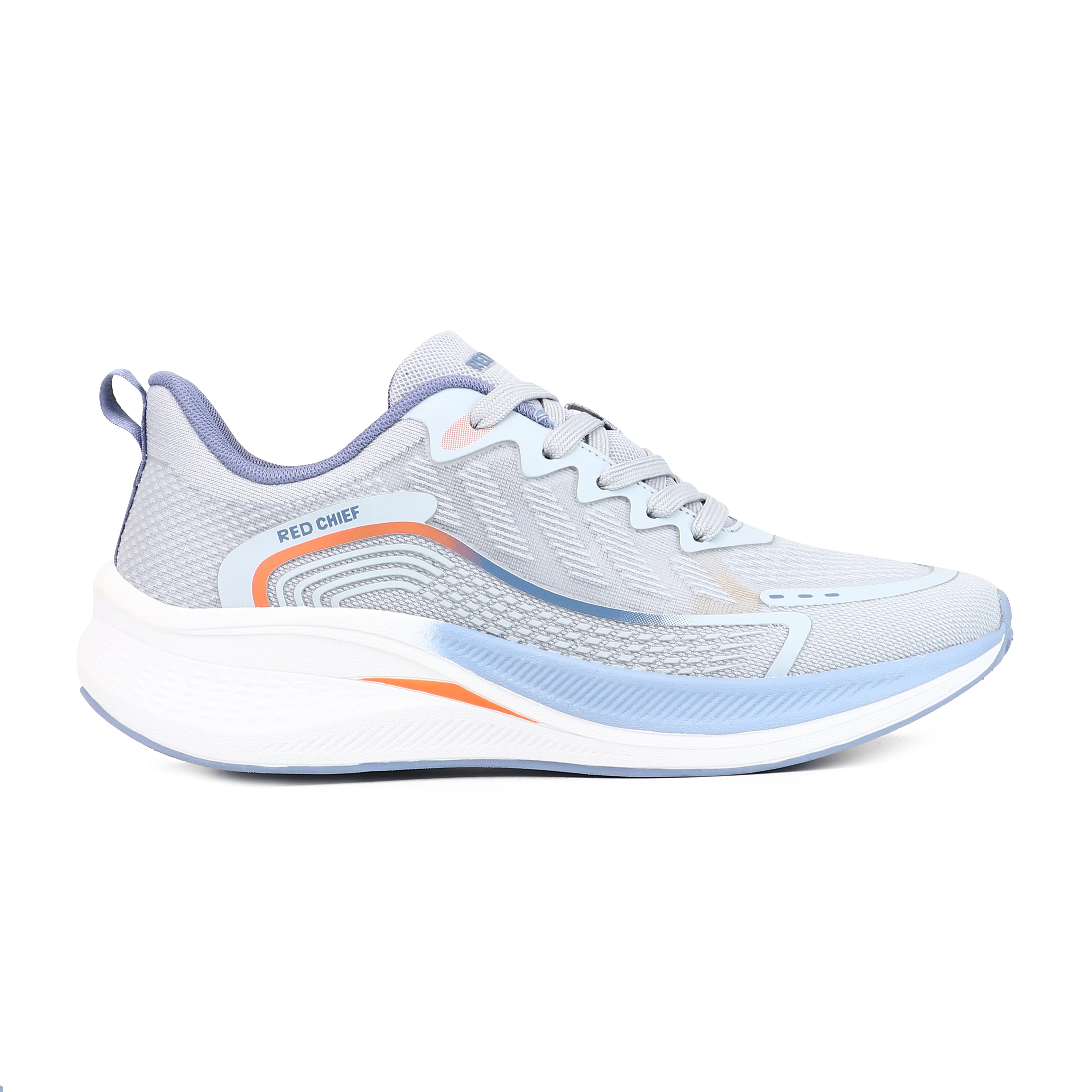 Red Chief Sports Light Gray Running Shoes for Men R1733 012