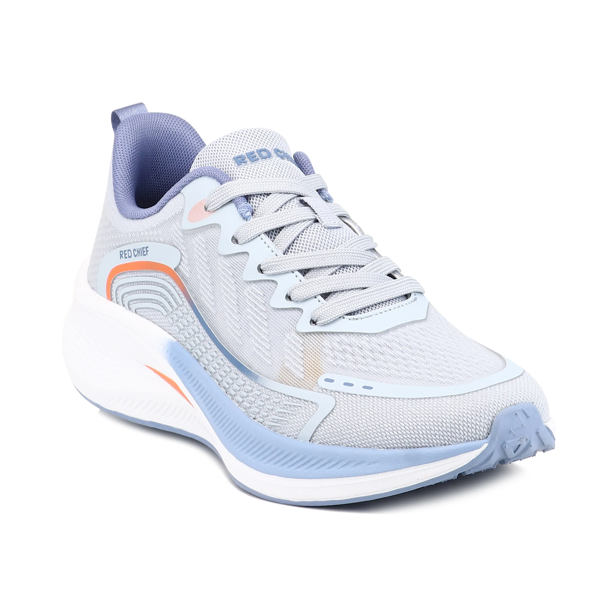 Red Chief Sports Light Gray Running Shoes for Men R1733 012 - Image 7