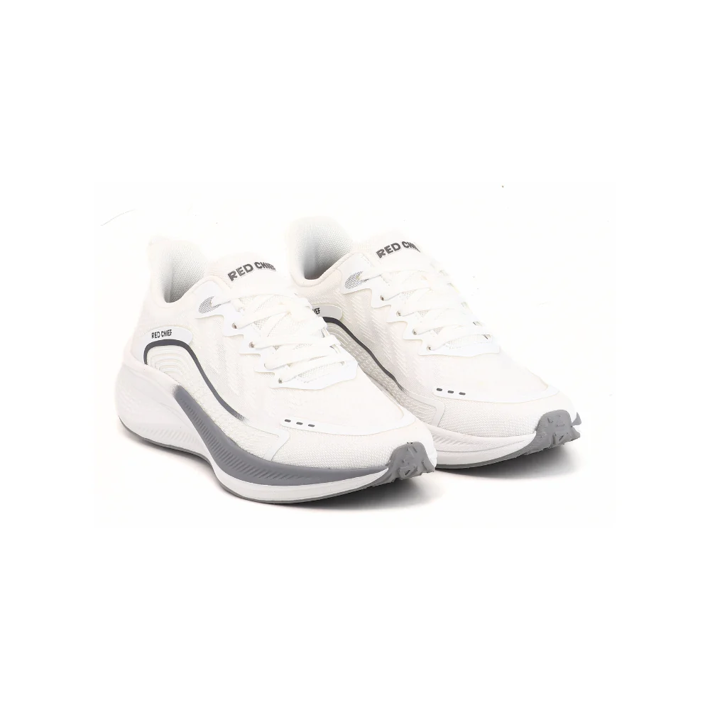 Red Chief Sports Off White Running Shoes for Men R1733 151 - Image 4