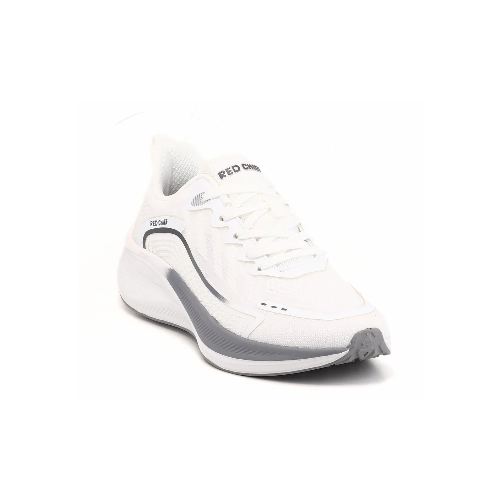 Red Chief Sports Off White Running Shoes for Men R1733 151 - Image 6