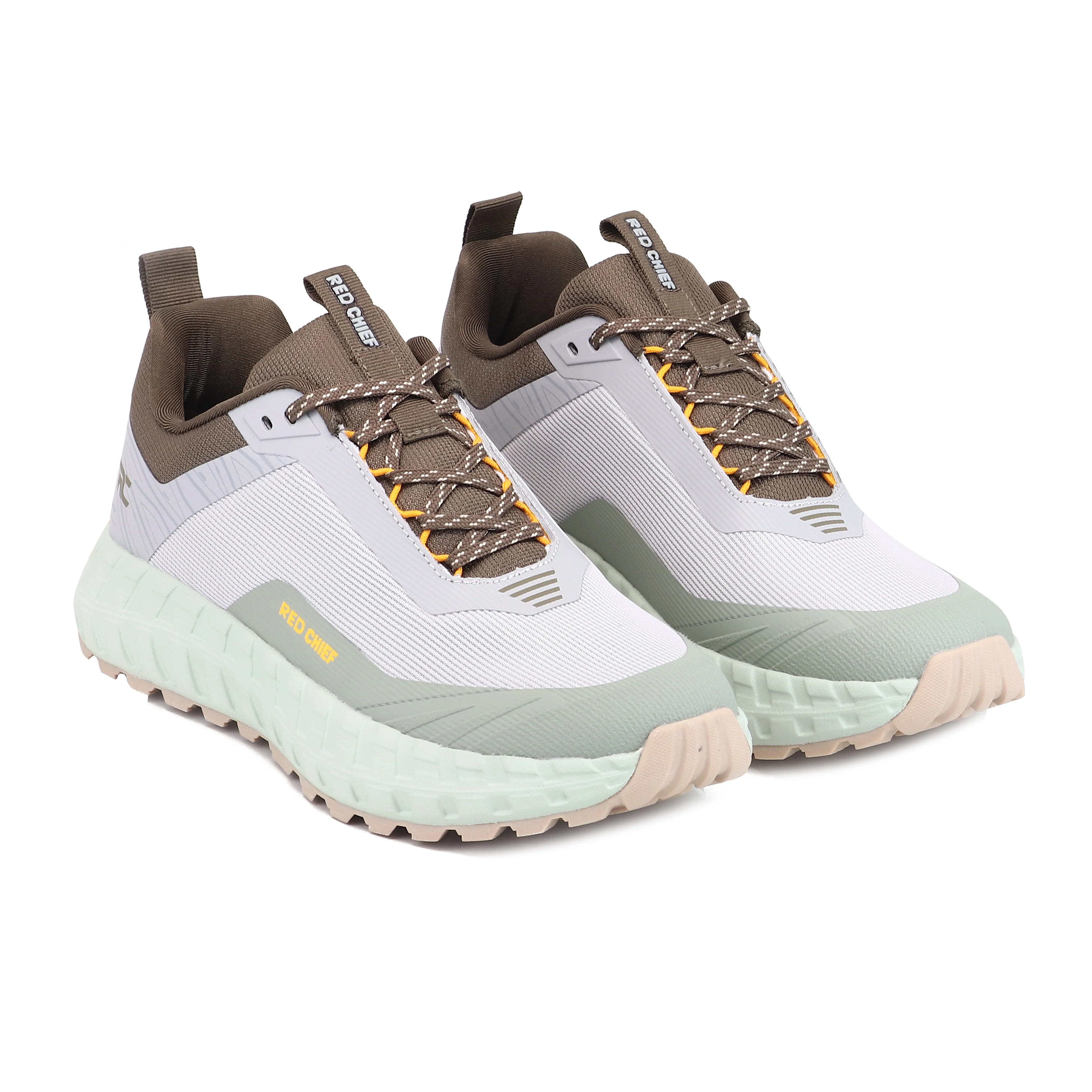 Red Chief Sports Olive-White Running Shoes for Men R1735 182 - Image 4