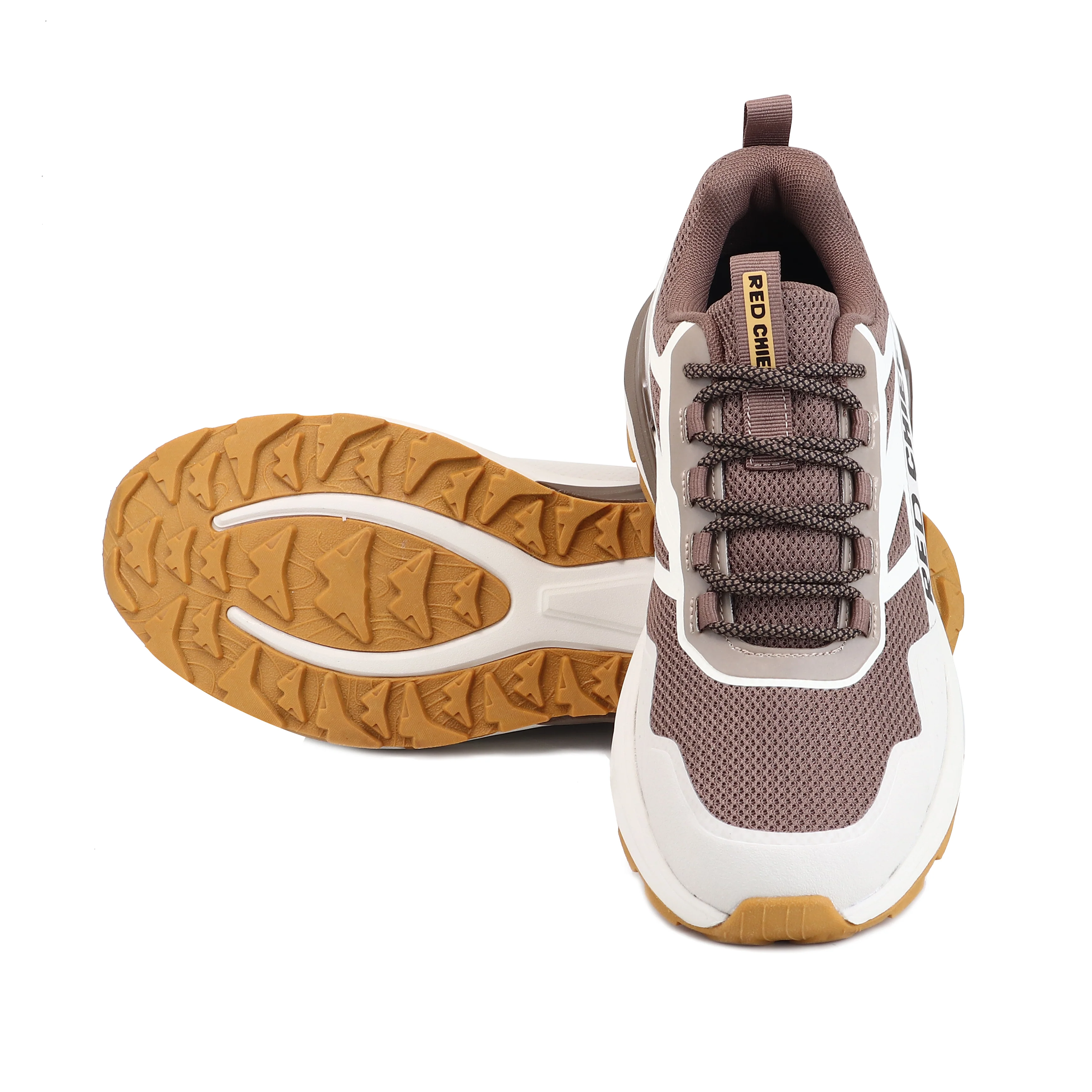 Red Chief Sports Olive-Beige Running Shoes for Men R1736 CC93 - Image 2
