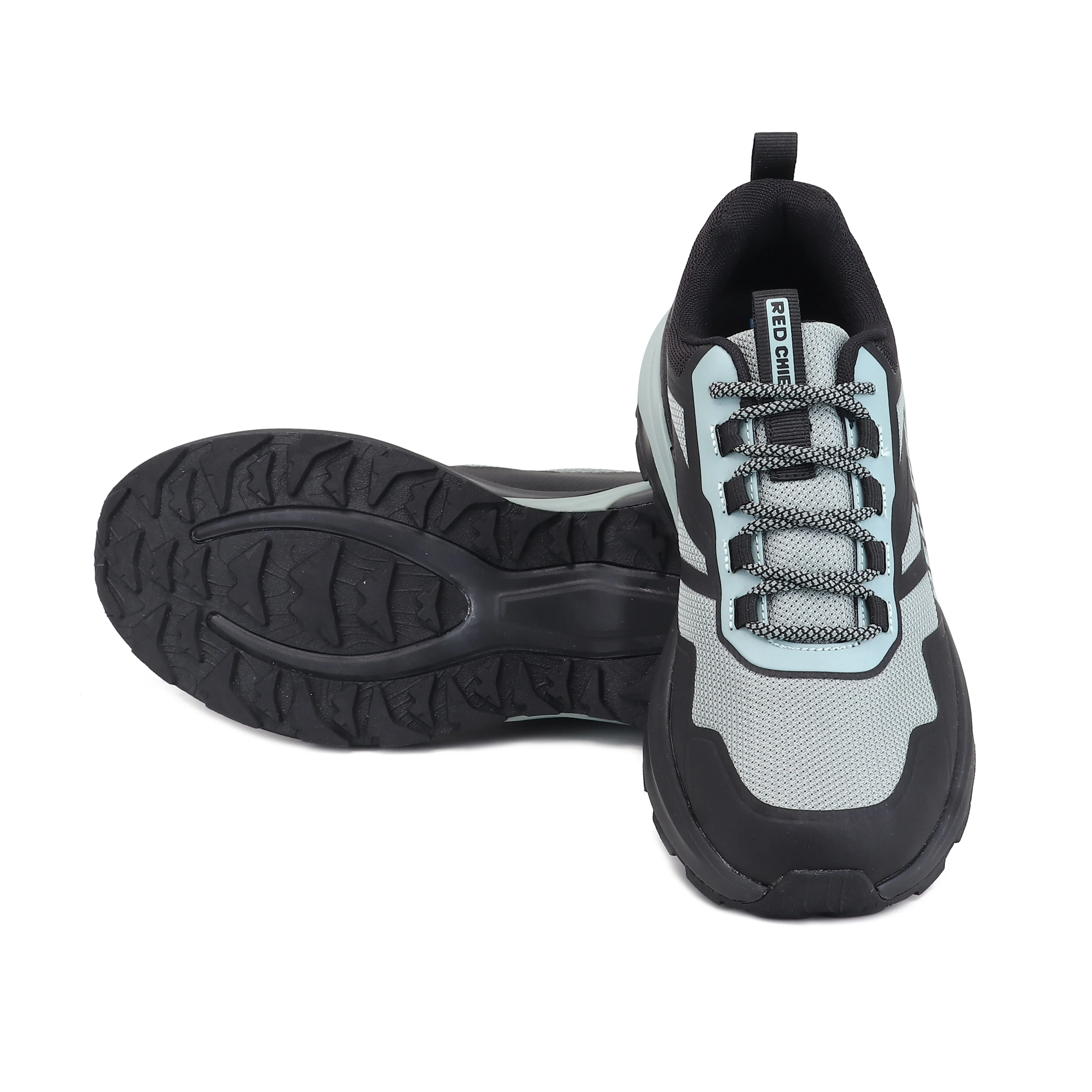 Red Chief Sports Black-Grey Running Shoes for Men R1736 F021 - Image 2