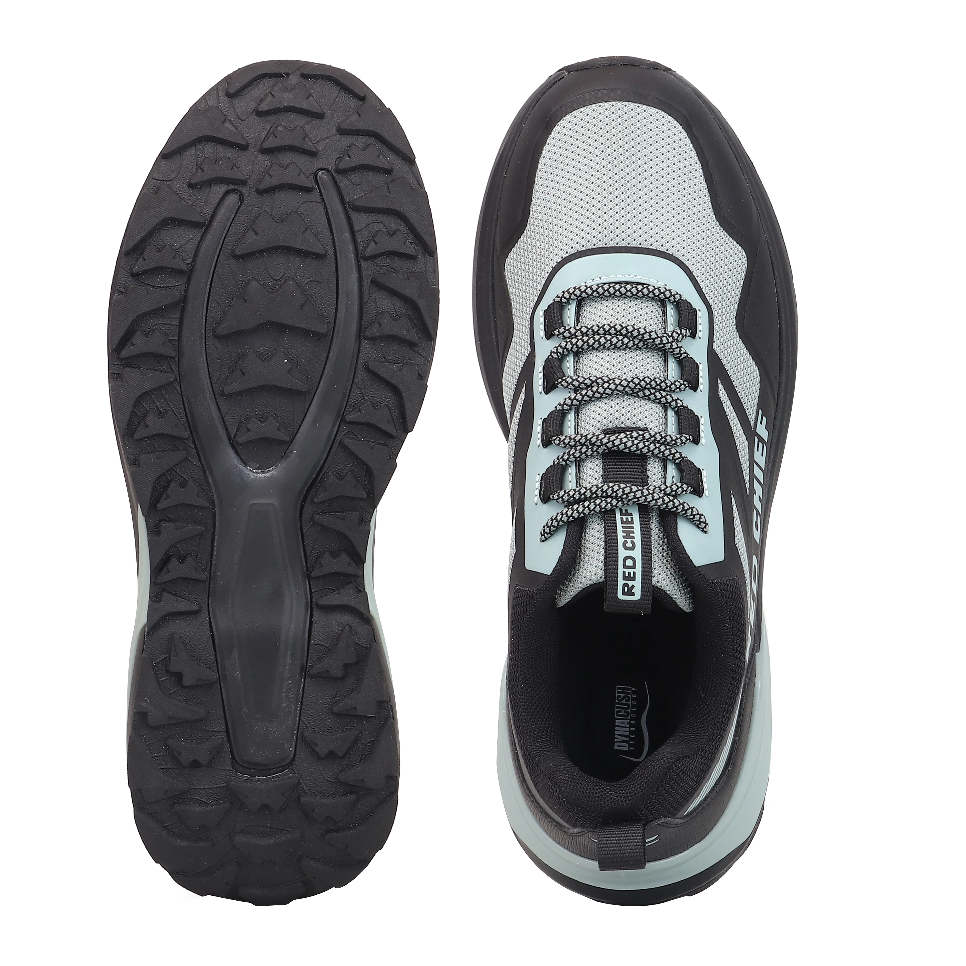 Red Chief Sports Black-Grey Running Shoes for Men R1736 F021 - Image 9