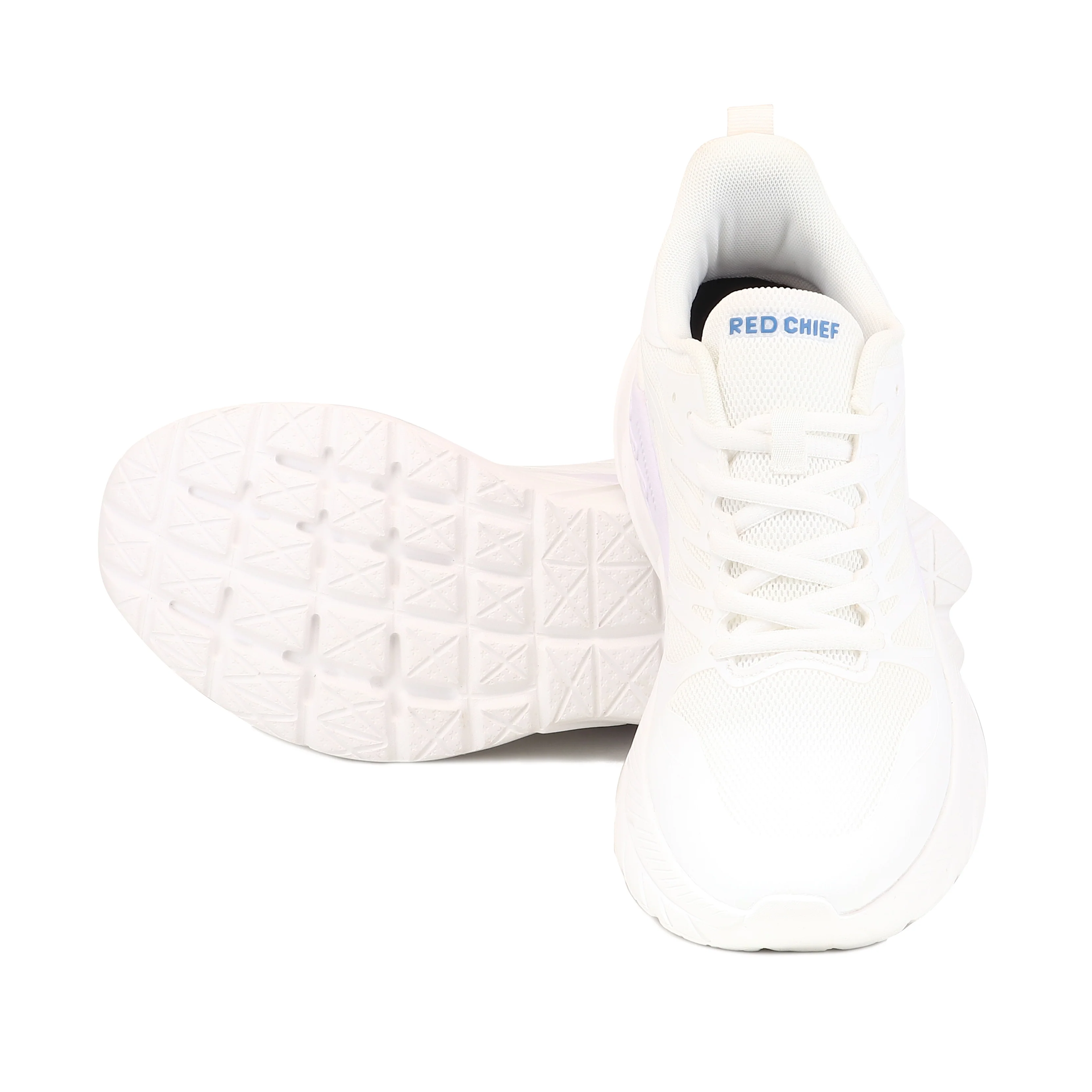 Red Chief Sports White Running Shoes for Men R1737 057 - Image 2