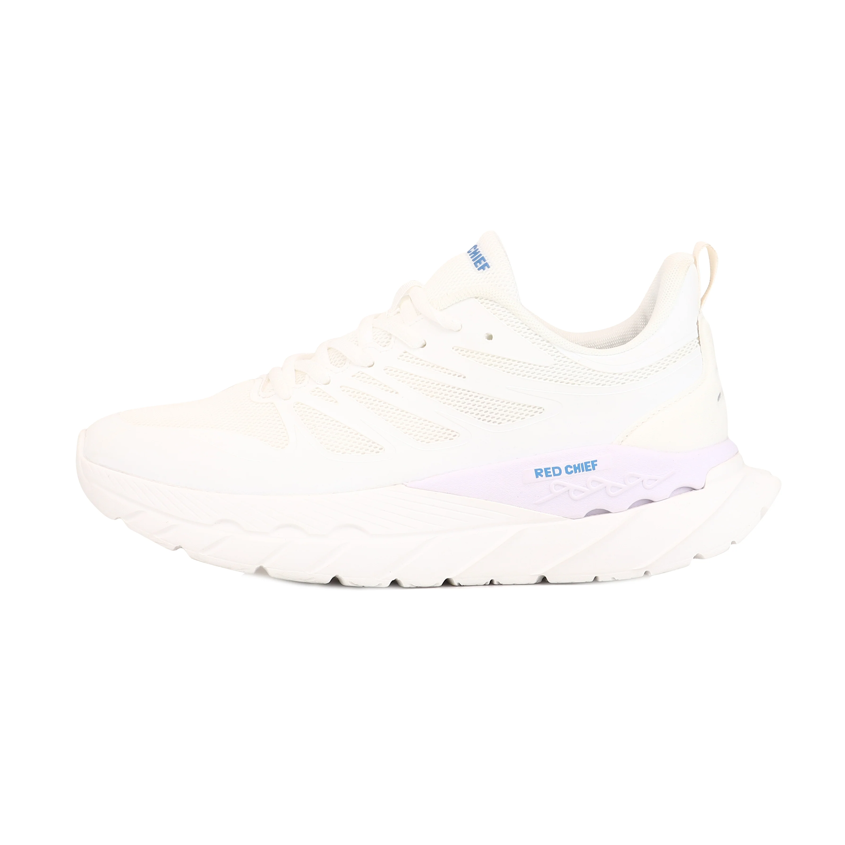 Red Chief Sports White Running Shoes for Men R1737 057 - Image 3
