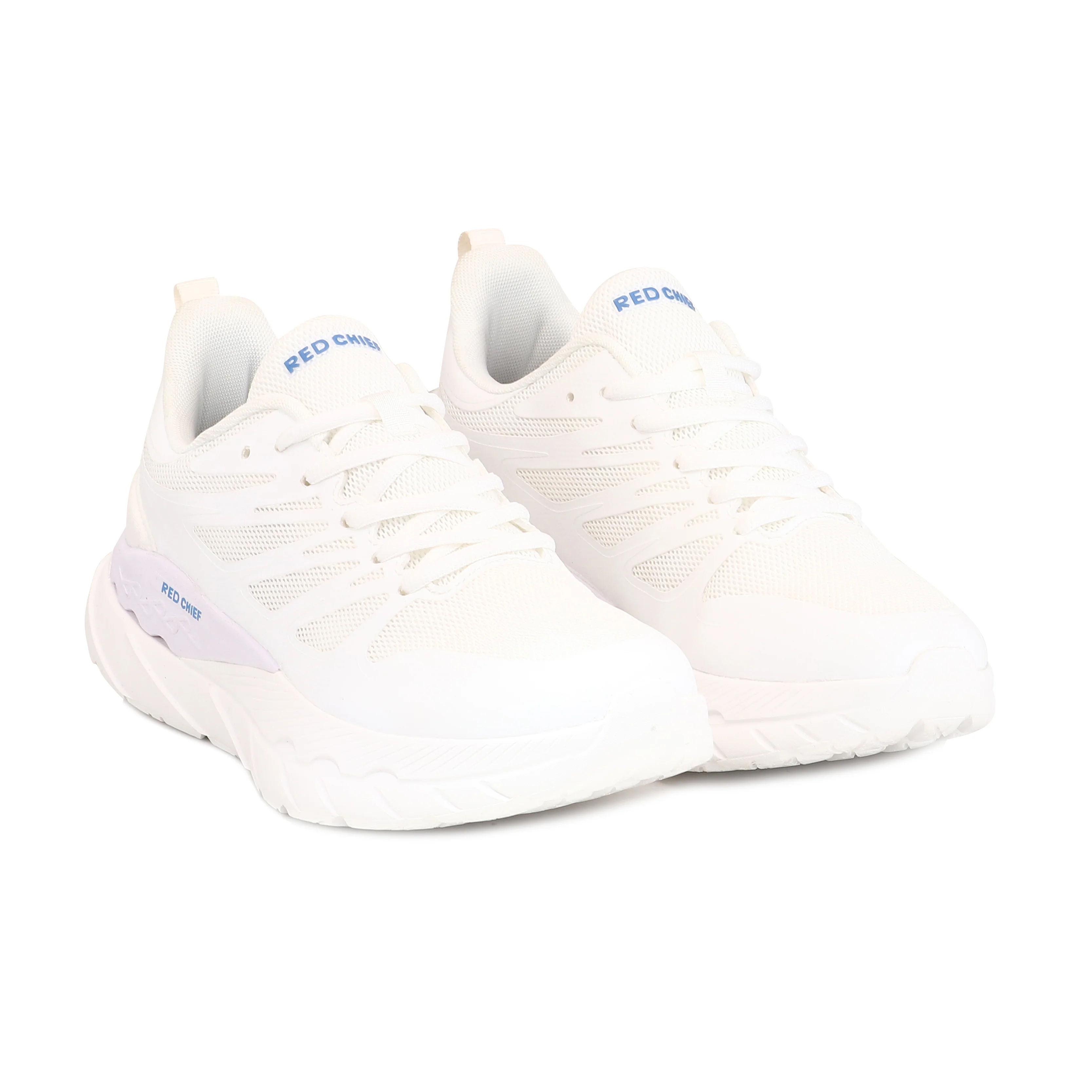 Red Chief Sports White Running Shoes for Men R1737 057 - Image 4