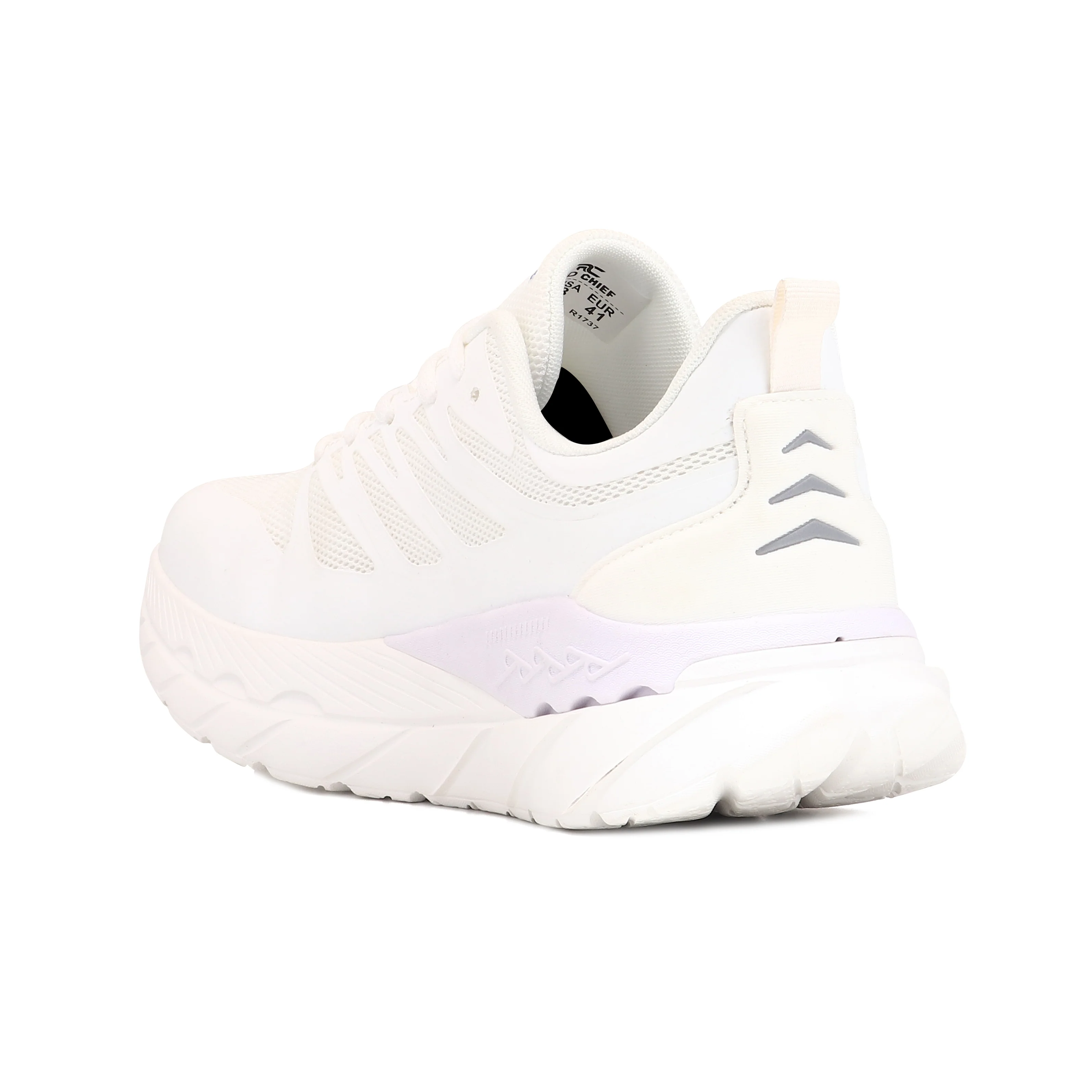 Red Chief Sports White Running Shoes for Men R1737 057 - Image 5